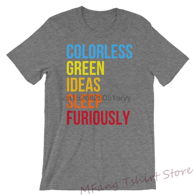 

Noam Chomsky T Shirt NLP Tshirt for Men Women Teachers and Students of Natural Language Processing 100% cotton O-neck tshirts