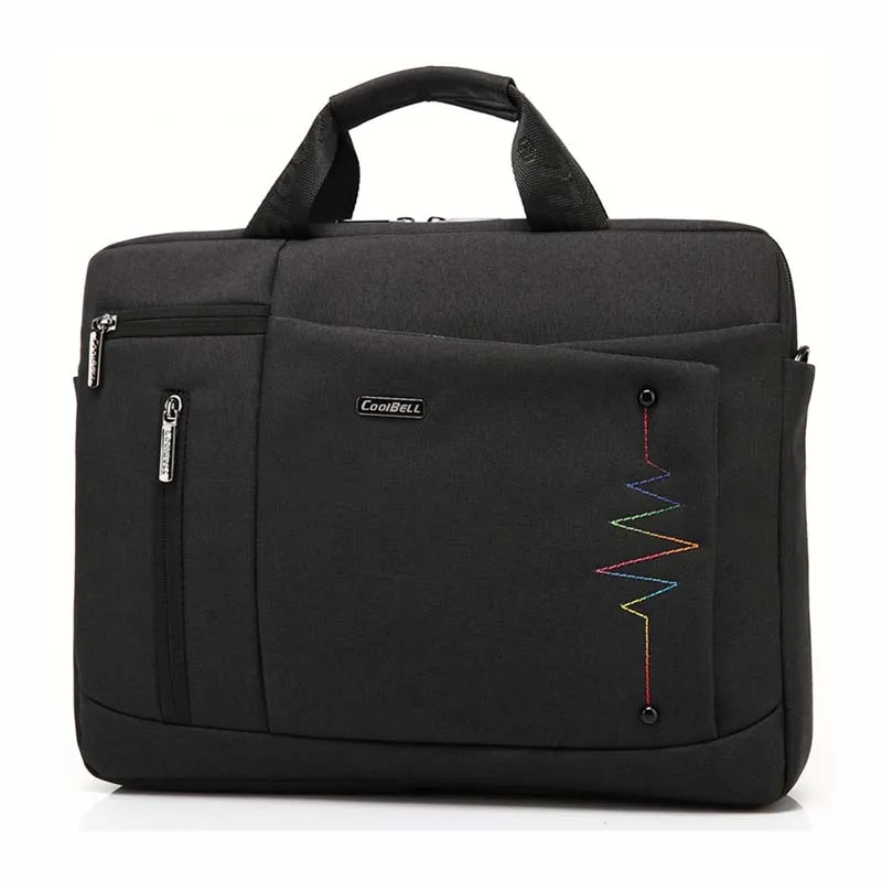 

2019 New Business Computer Bag Shoulder Diagonal Handbag Nylon Waterproof Wear Resistant Notebook Bag