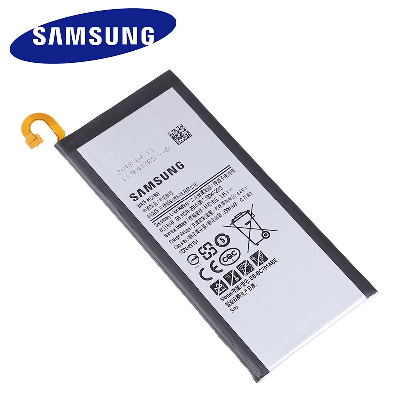 Оригинальный сменный аккумулятор для телефона Samsung GALAXY C7PRO C7010 3300 мА/ч мобильный