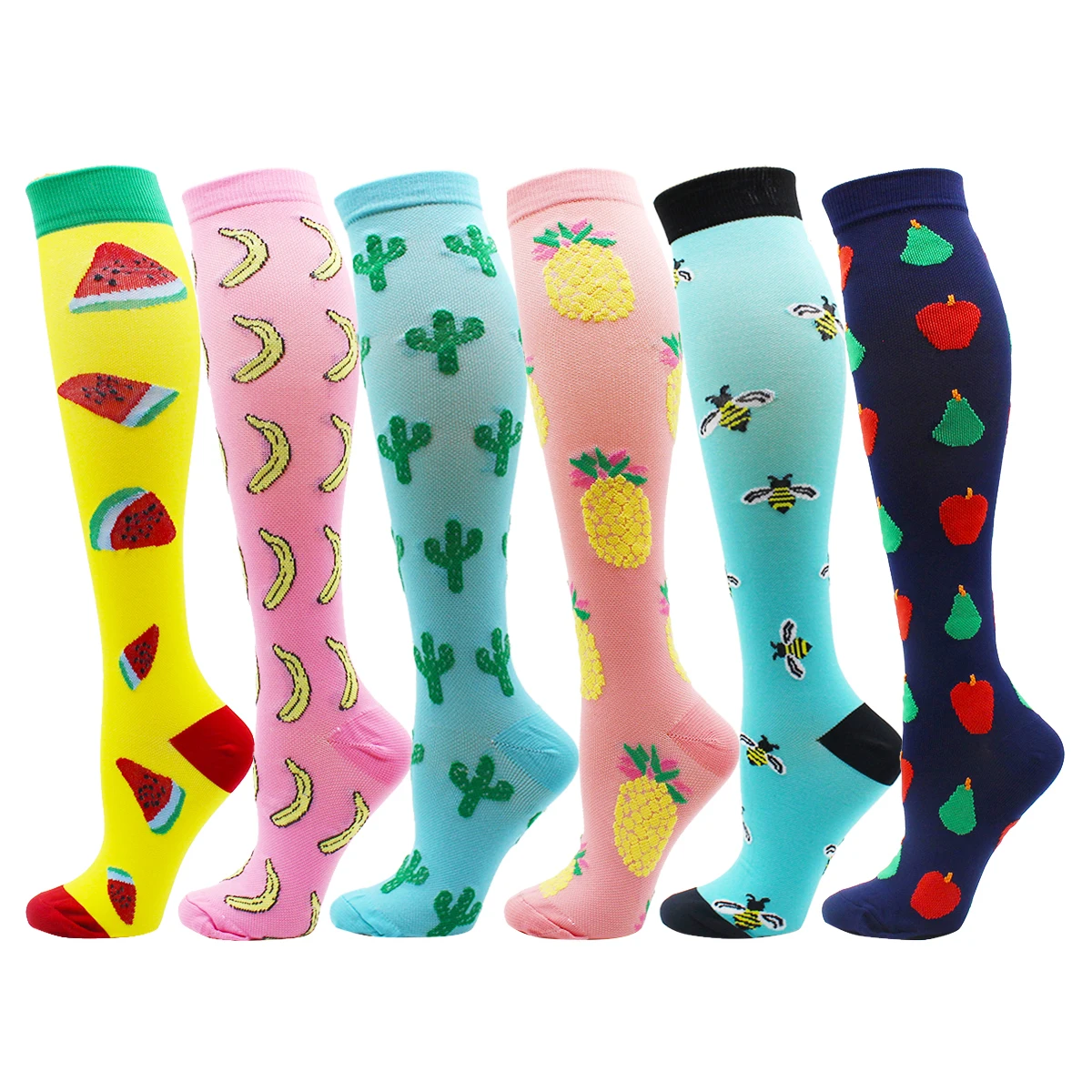 Men and Women Long Tube Compression Stockings Pressure Nursing Socks For Diabetes Varicose Veins Outdoor Sports Running Socks Men and Women Long Tube Compression Stockings Pressure Nursing Socks For Diabetes Varicose Veins Outdoor Sports Running Socks