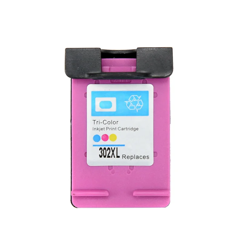 Чернильный картридж для HP 302 XL OfficeJet 3830 3831 3832 3833|Чип картриджа| |