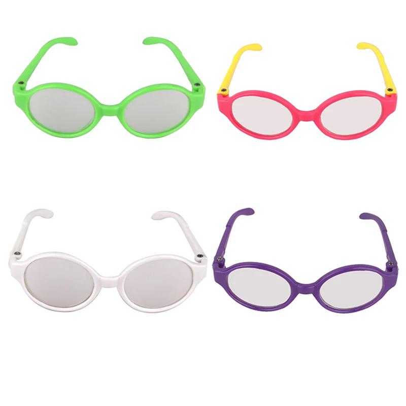 Doll Accessories For Girls Fashion Sunglasses Necklace Hairpin For 43 Cm Bebe Reborn Baby Clothes For Our Generation Baby Toys - 5