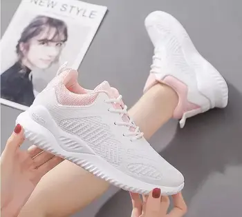 

basket 2019 New Platform Ladies Sneakers Women Casual Shoes Breathable Woman Fashion Plush cotton shoes chaussure femme