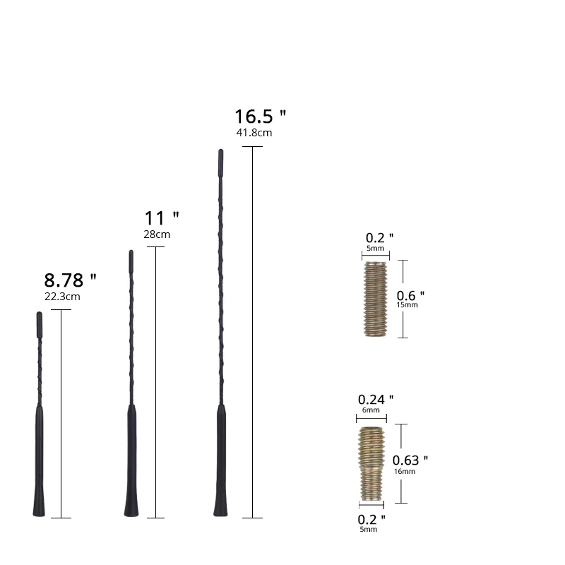 Автомобильная антенна 9 &quot11&quot 16 &quotдля Toyota Ford Chevrolet BMW Mazda Golf Volkswagen автомобильная