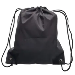 6 упаковок рюкзаки с застежкой-шнурком, 420D полиэстер складная сумка-Мешок Cinch Сумка для пикника спортзала спорта пляжа Путешествия хранения