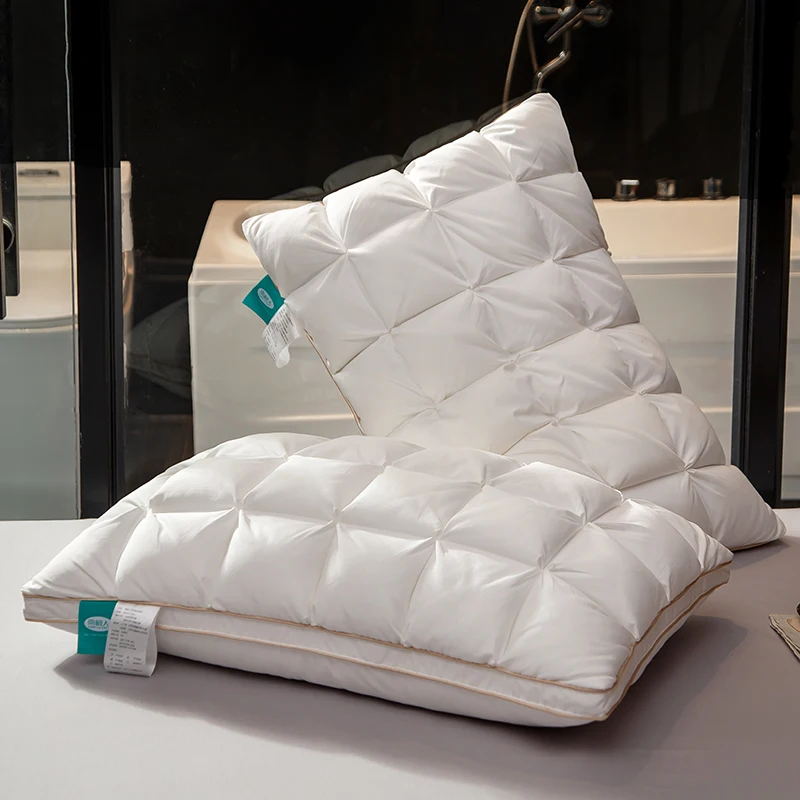 Down Pillow Pillow Core Pair Home Cervical Pillow Pillow AliExpress