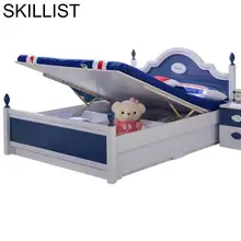 Ranza Cama Infantiles Yatak Odasi mobillya Chambre деревянная спальня с подсветкой Enfant Muebles De Dormitorio деревянная детская мебель кровать