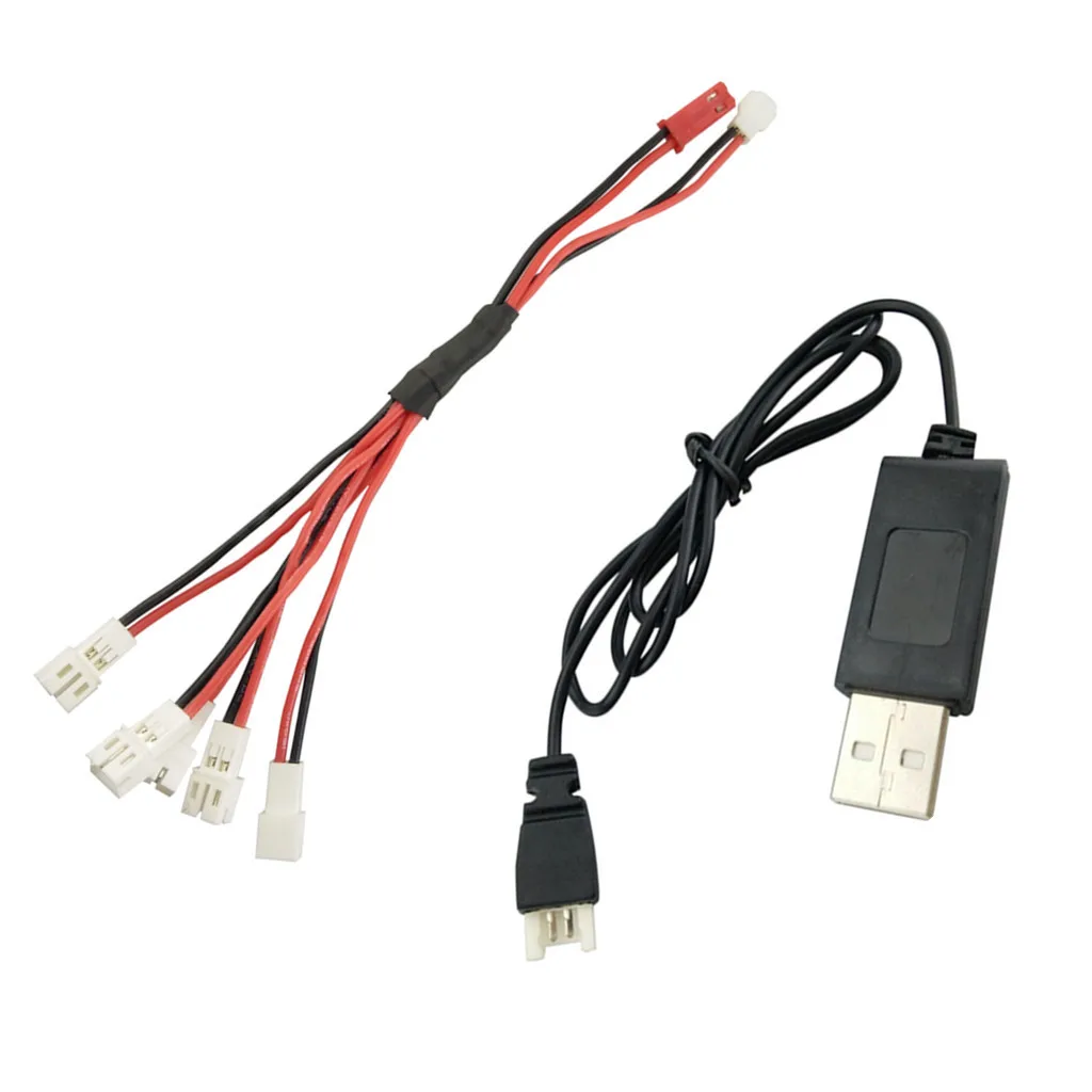 

5 in 1 Charging Lines With USB Charging Cable For A20 A20W Quadcopter Battery 8.6