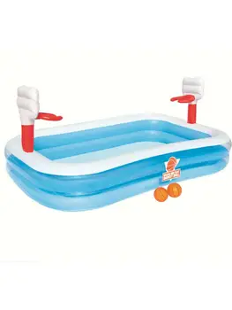 

Inflatable Pool High Quality Children's Home Use Paddling Pool Large Size Inflatable Square Swimming Pool Party Supply For Baby