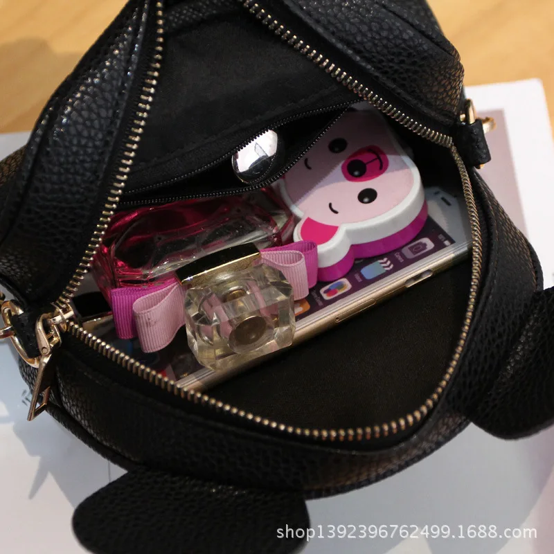 

2016 New Style Korean-style Fashion Mickey Multi-color WOMEN'S Bag Cartoon Casual Mini Shoulder Oblique