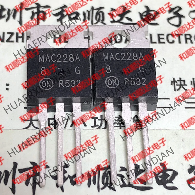 5 шт., новые оригинальные кнопки MAC228A-8-220 600V 8A