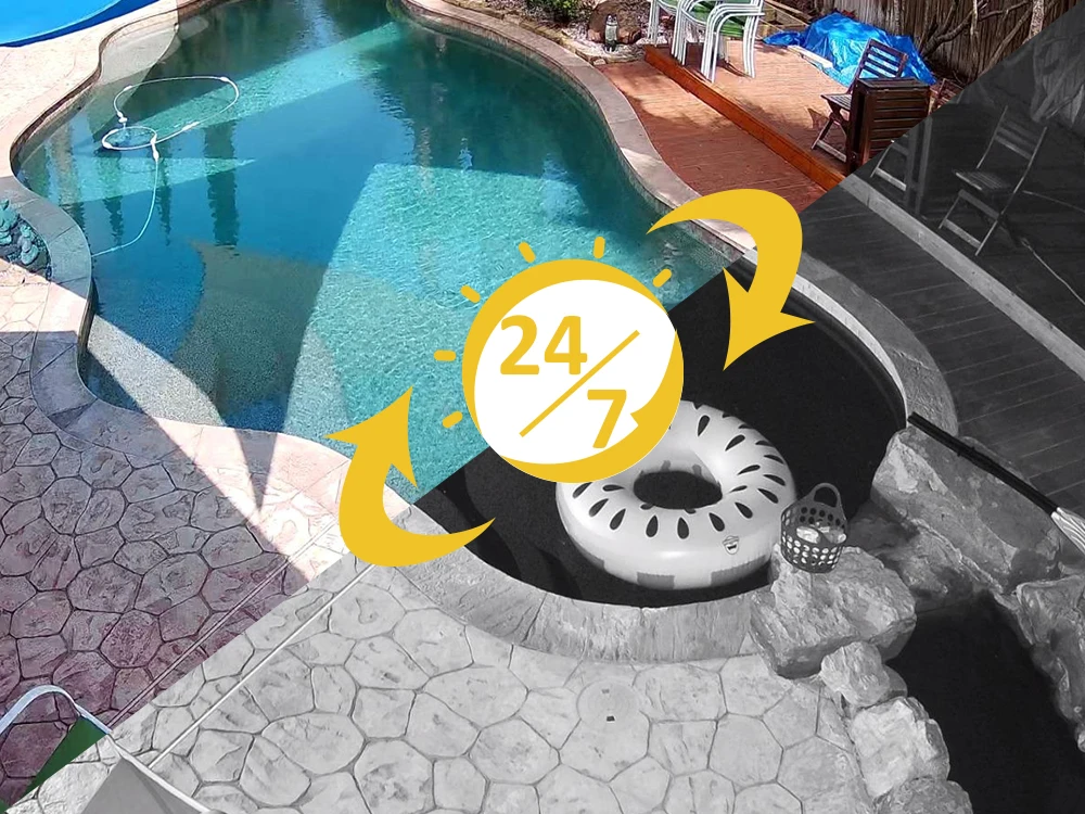 Anpviz 3MP POE Outdoor IP Camera Dome Security Home/Outdoor Camera Nightvision Up to 30m Motion Detection Alert IP66 H.264