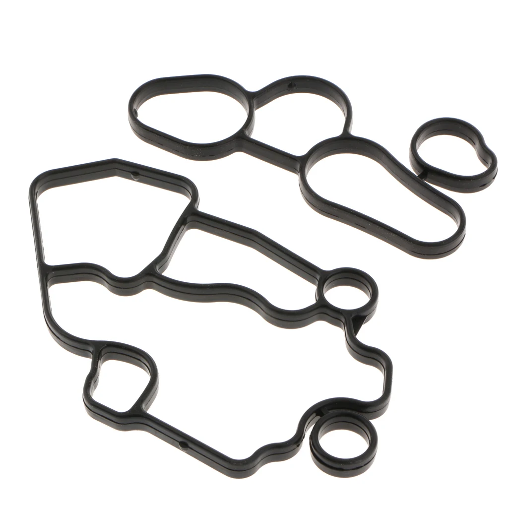 2 pcs Gasket - Oil Filter Housing To Block for AUDI A4 2.0L -BWT BPG engine code 2005-2008