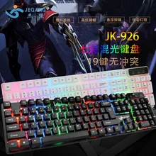 J-POWER, стиль, подвеска, радужная клавиатура с подсветкой, механическая клавиатура, ручная работа, игра, кафе, посвященная