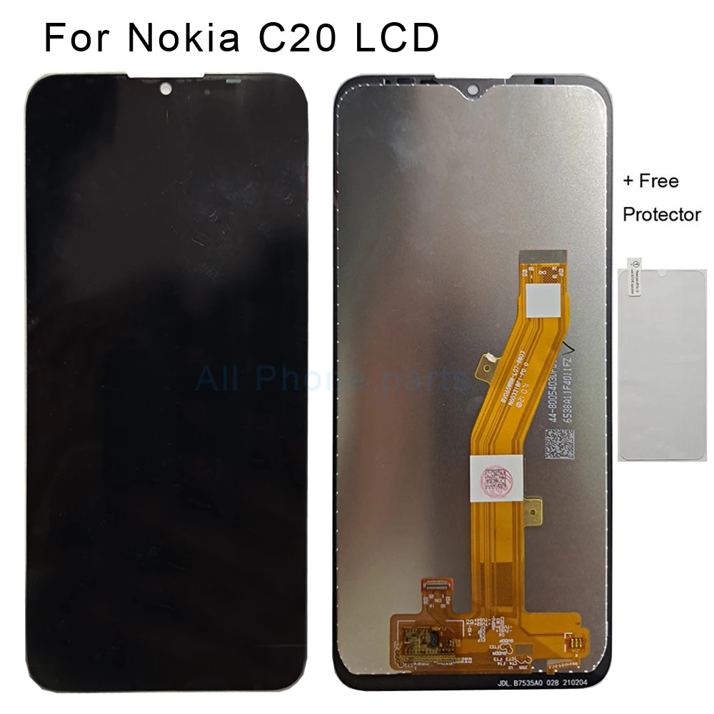 Оригинальный дисплей 6 52 дюйма для Nokia C20 LCD TA-1339 TA-1348 TA-1352 1356 сенсорная панель
