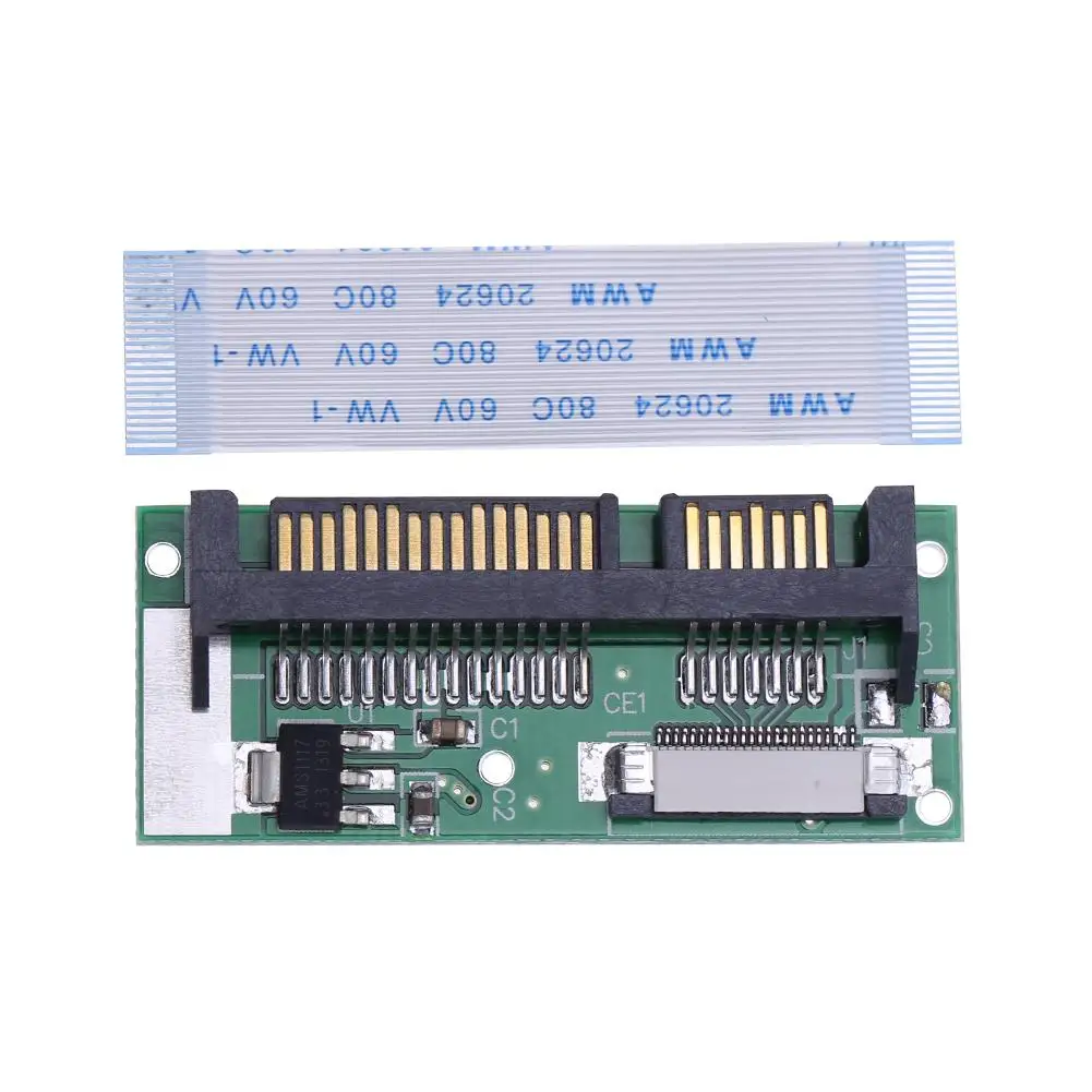 1.8inch LIF to 2.5inch SATA 24Pin ZIF 22Pin Converter Adapter Card for Macbook air TOSHIBA SSD For Samsung | Компьютеры и офис