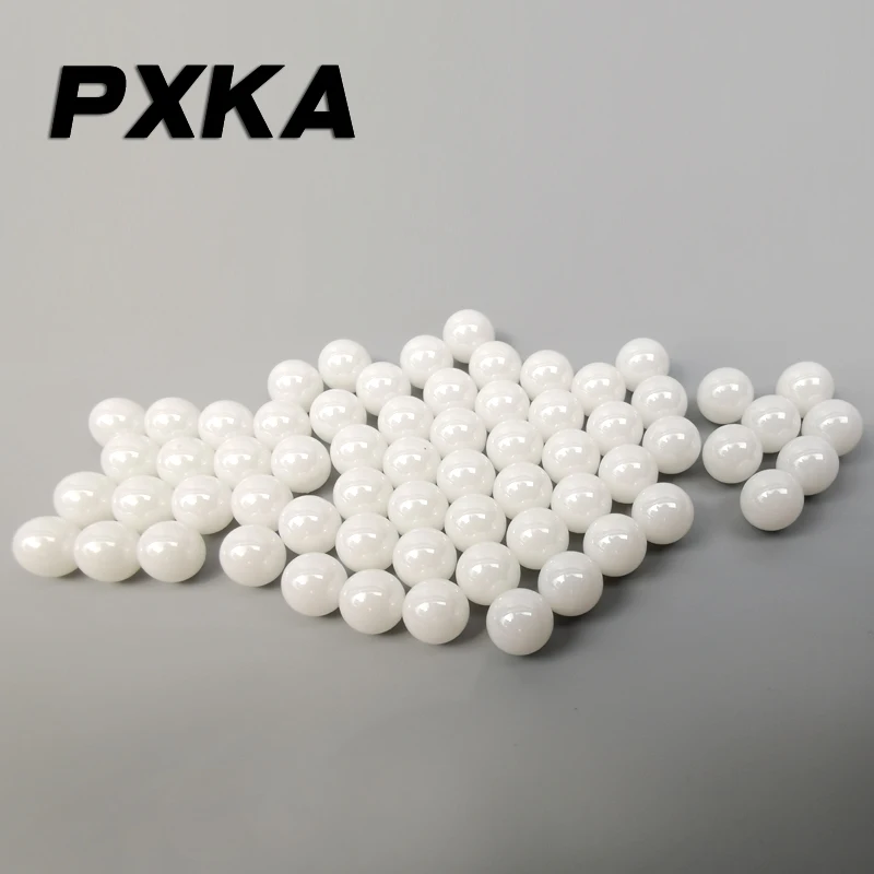 

Free shipping 4.5mm 4.763mm 5mm 3/16" Ceramic Bearing Balls ZrO2 Zirconia Zirconium oxide Ball G10 mm 4.5 4.763 5 3/16