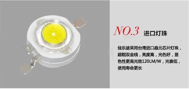 Concentrating LED Light Emitting Diode Small Lamp Head Electromobile Refit Battery Light Source 5-12v Spotlight Model DIY Bulb