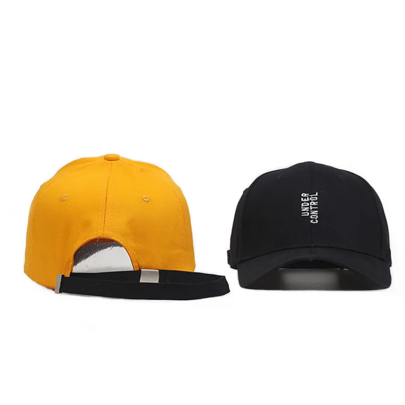 Бейсболка с Вышивкой Букв для мужчин и женщин кепка длинным ремешком цвет