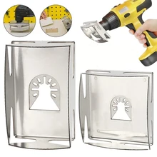 

Slot Cutter Square Rectangle Milling Cutter Carving Cutting Hole Saw For 18 20V Wired Oscillating Multi-Tools Woodworking Tool