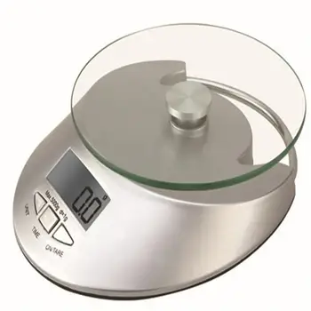 

Kitchen Scale 11lb/5kg Multifunction Food Scale with Tare Function Glass Kitchen Scales