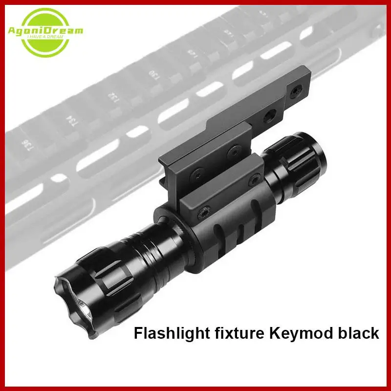 

M-Lok side flashlight ring mount y tactical quick release flashlight fixture Keymod