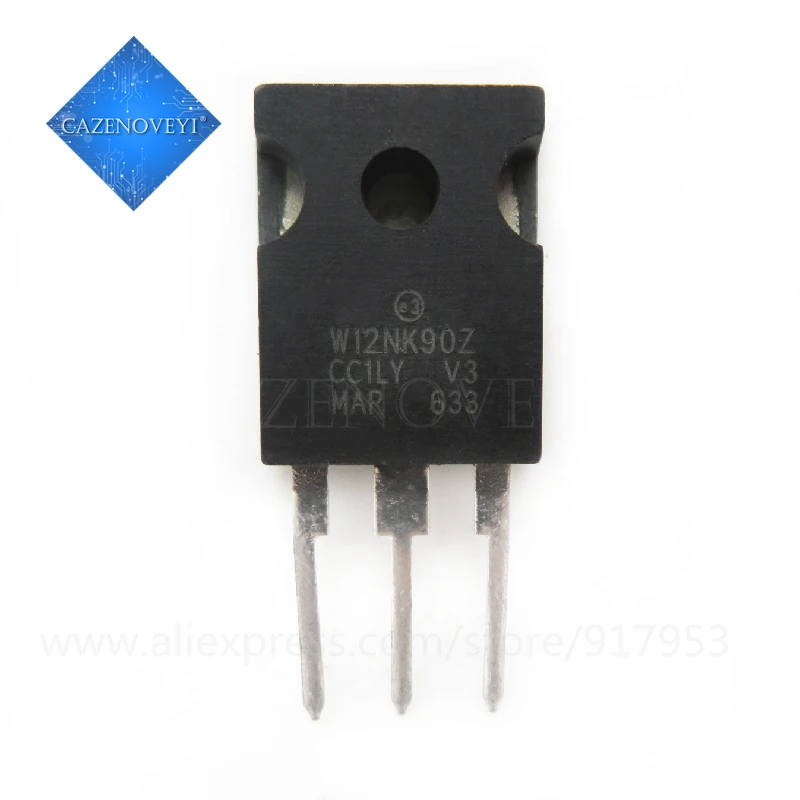 

5pcs/lot STW12NK90Z W12NK90Z TO-247 11A 900V In Stock