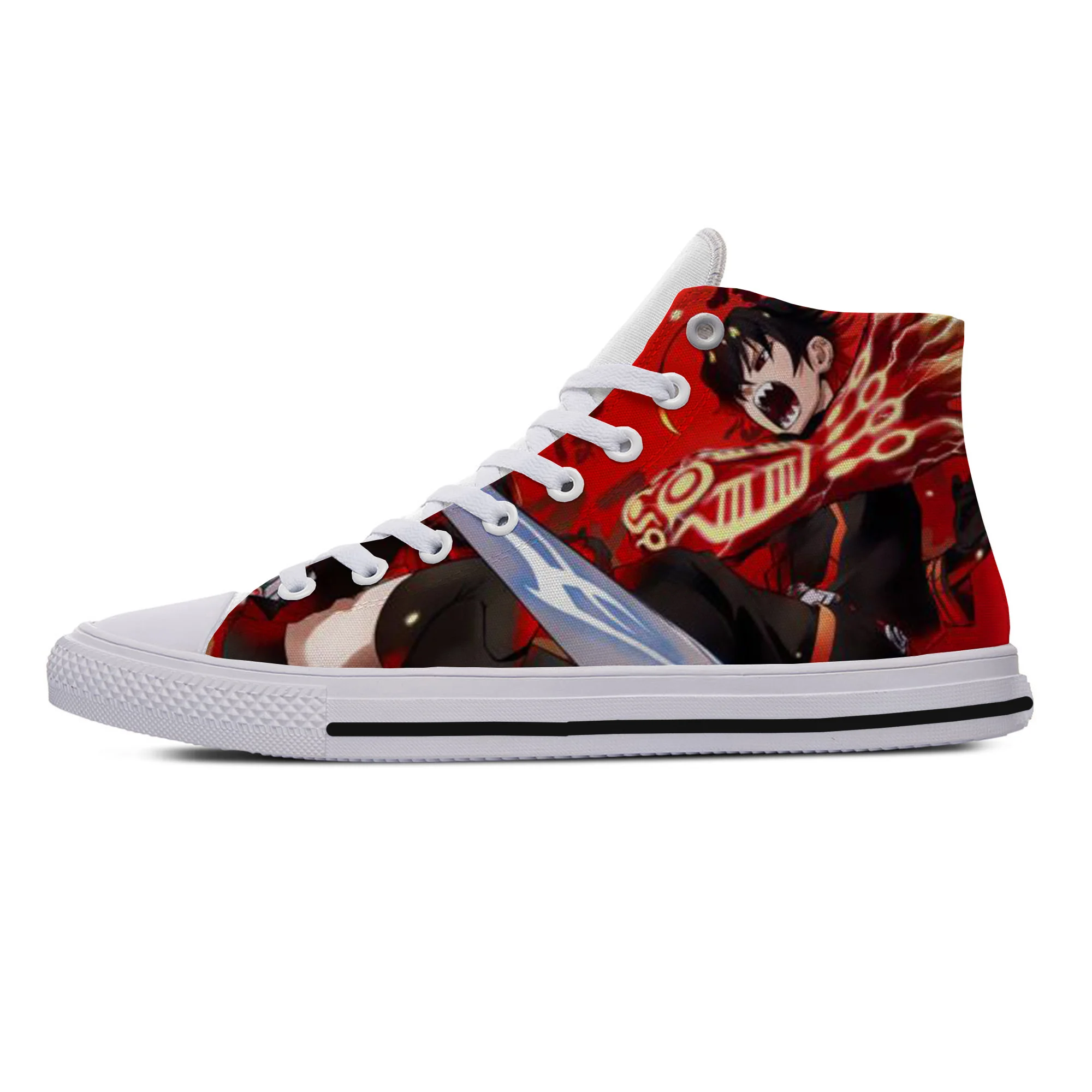 

2019 Hot Now 3D Shoes Men Funny Sousei no Onmyouji (Twin Star Exorcists) Graphic Lightweight Breathable Comfortable Canvas Shoes