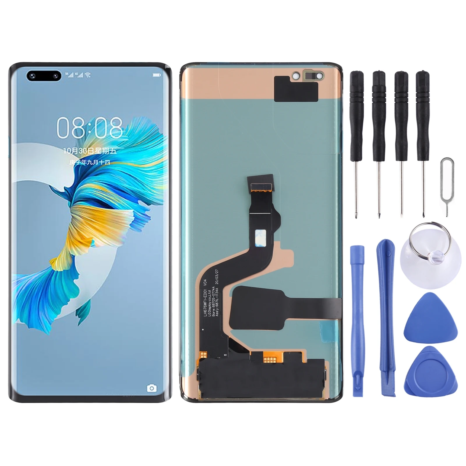 

Original LCD Screen and Digitizer Full Assembly for Huawei Mate 40 Pro+