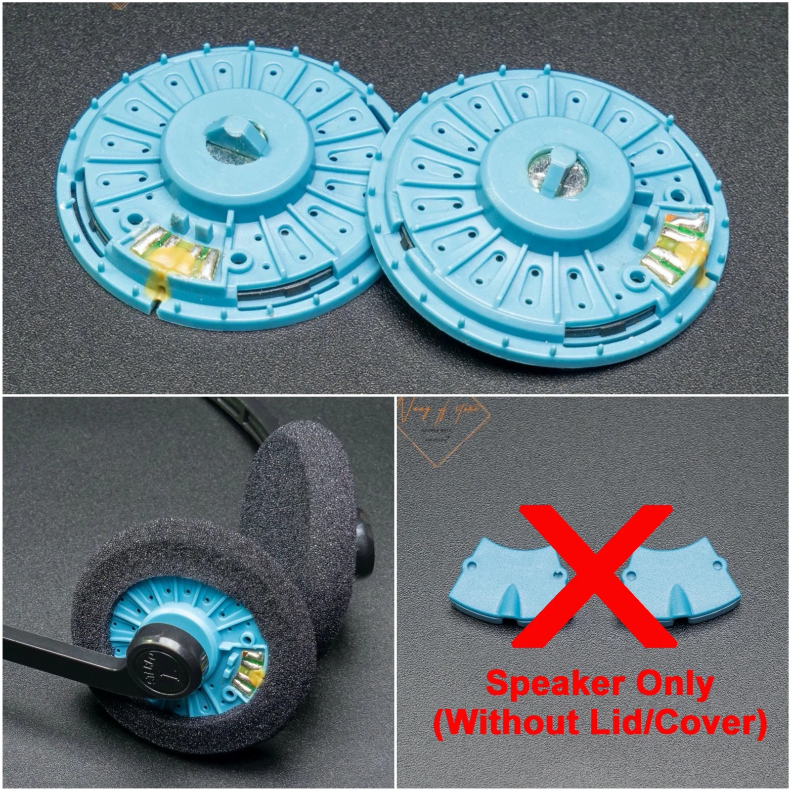 Headphone Speaker Parts For KOSS PP Portable Portapro PortaPro