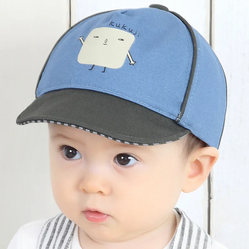 

Infants Hat Spring And Autumn Cartoon Brim Hat 6-48 Month Men And Women Baby Hat Baseball Cap Sun Hat