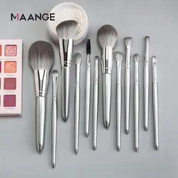 

MAANGE 10 pcs/lot Makeup Brushes Set Eye Shadow Blending Eyeliner Eyelash Eyebrow Brushes Makeup Tools Makeup Brushes