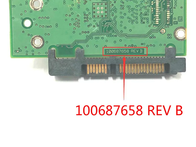 1 шт. оригинальная бесплатная доставка 100% тест HDD печатная плата 100687658/100687658 REV