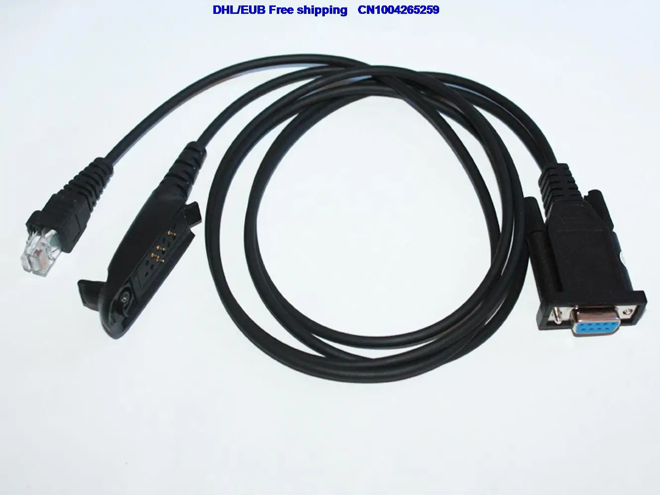 

DHL/EMS 20pcs 2 in 1 Programming Program Cable For Radios MARATRAC GR500 SM50 GP1280 Programming cable for -A5