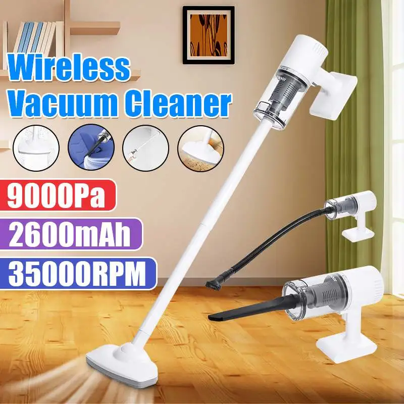 

Cordless Wireless Vacuum Cleaner Fast Charging Strong Suction Portable Handheld Carpet Vacuum Cleaner for Home Cleaning
