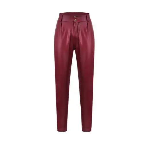 Popular Women Pants Solid Color Female 