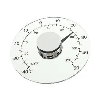 

Circular Transparent Outdoor Window Thermometer Temperature Station Tool Weather I8C3