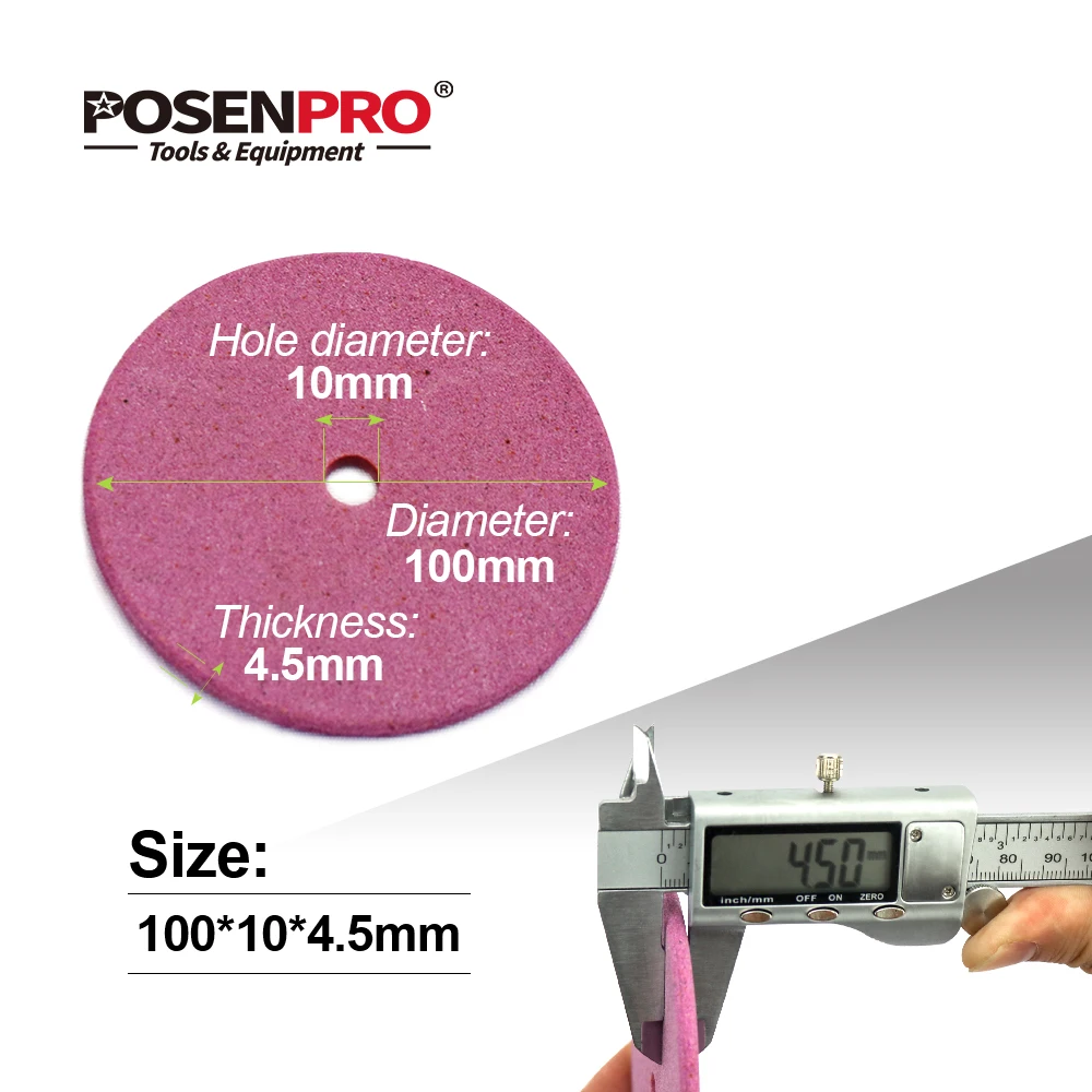 Electric chainsaw sharpener diamond grinding wheel 100mm thick 3.2/4.5mm for chain saw teeth