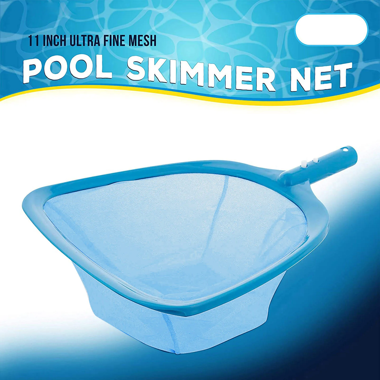 Professional Leaf Rake Mesh Frame Net Skimmer Cleaner Swimming Pool Spa Tool Hot