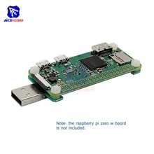Diymore placa de expansão raspberry pi zero w, placa de addon v1.1 para raspberry pi zero raspberry pi zero w com parafusos, parafusos