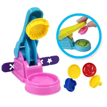 

DIY Accessory Playing Colorful Plasticine Tool 3D Effect Clay Moulds Dough Model Cutter Press Kids Toy Early Education Slime