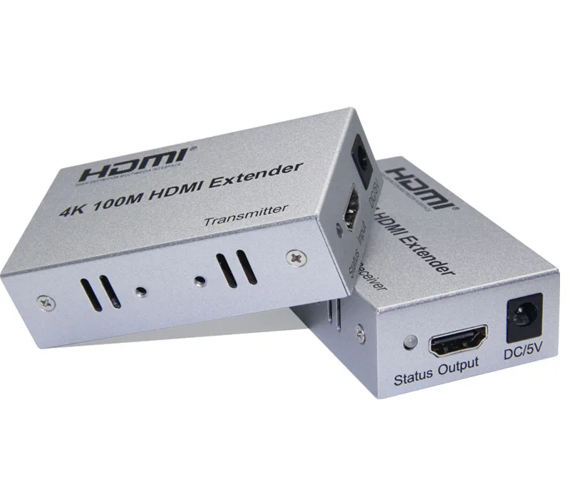 4K 30HZ 100M HDMI удлинитель через Cat5e/6 CAT6 RJ45 Ethernet Lan кабель 1080P 4K x 2K для PS3 PS4 dvd-плеер компьютер ПК к телевизору HD tv