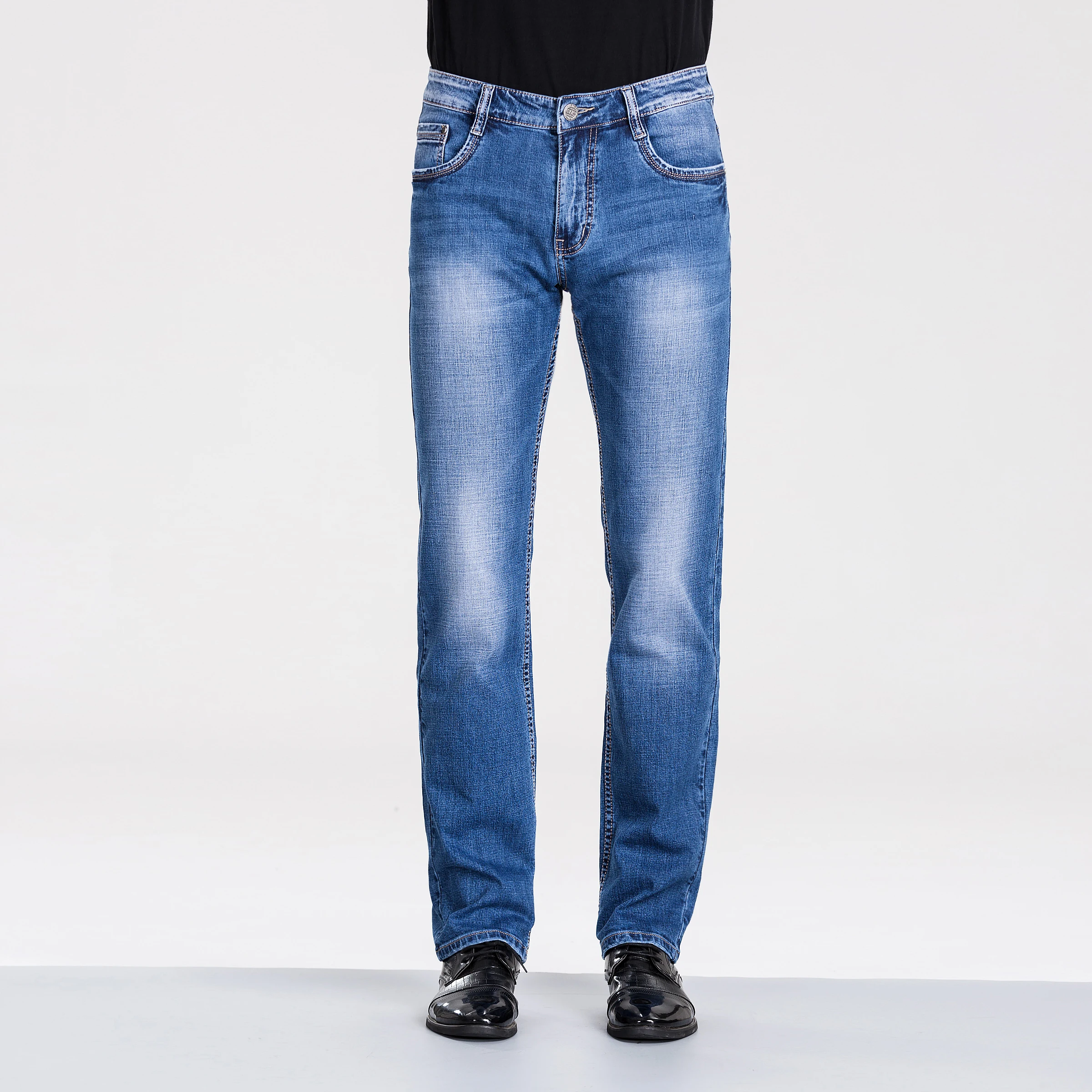 

Mock up brand jeans man Demin Pants Causal Straight Jeans for Mens