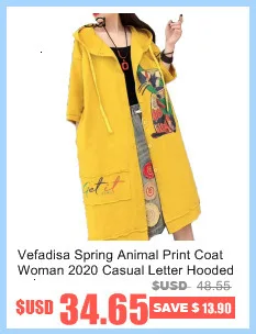 Vefadisa Plus Size Letter Print Women T-shirt 2020 Autumn Hooded Long Sleeve T-shirt Casual Pullover Women T-shirt QYF3716