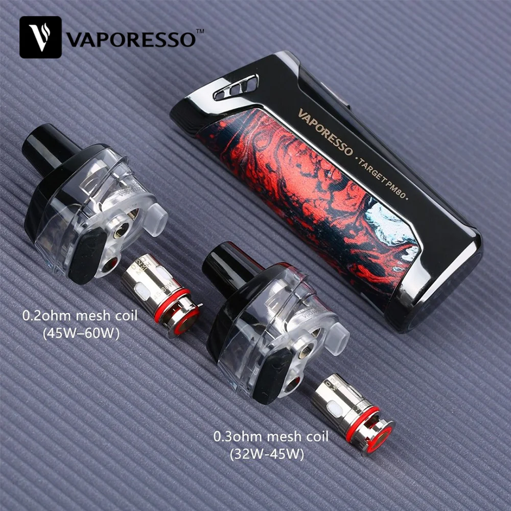 Набор для вейпа Vaporesso TARGET PM80 электронная сигарета с батарейкой 2000 мАч баком 4 мл