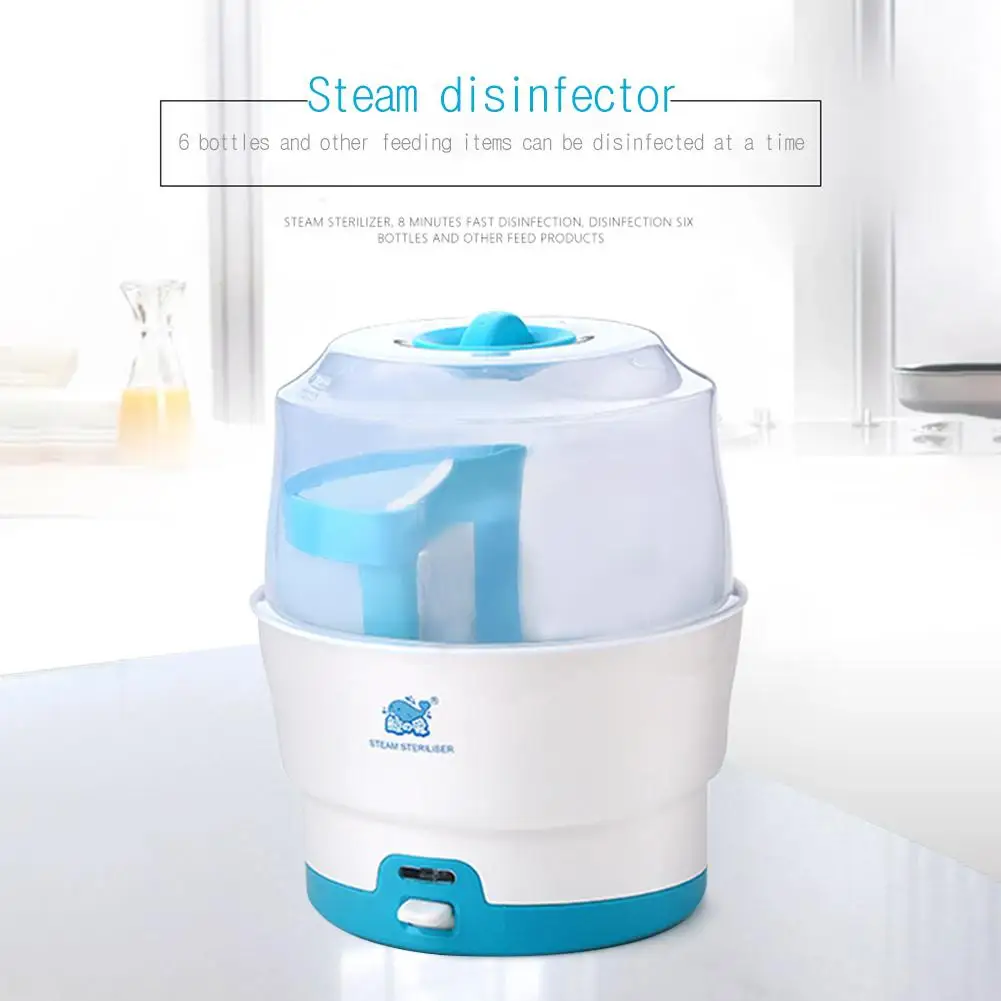 

Baby Bottle Sterilizer Large Capacity Disinfection Cabinet Intelligent Anti Dry Steam Sterilizer