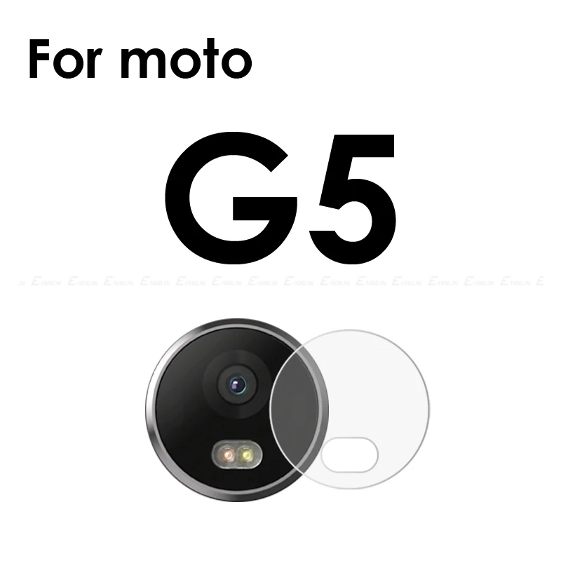 Задняя Защитная пленка для объектива камеры из закаленного стекла для Motorola Moto G7 G6 G5 G5S Plus power Z2 Z Force Play - Цвет: For Moto G5