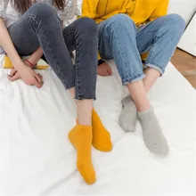 Женские носки с вышитыми рисунками; повседневные короткие дышащие хлопковые носки-башмачки; FJ88