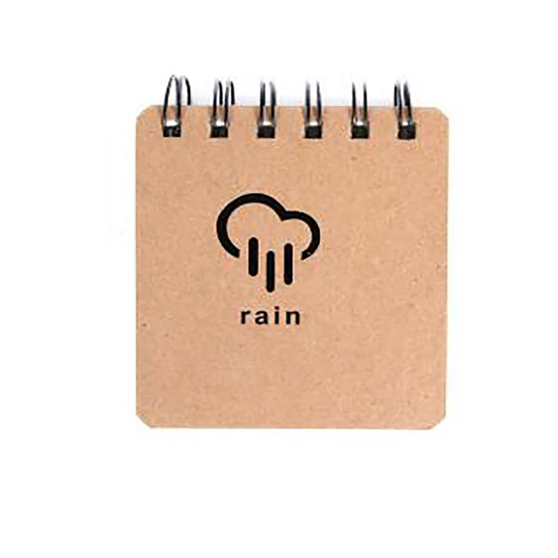 Погодный Forecast Южная Корея закрепленный блокнот креативная катушка книга нарисованная вручную блокнот граффити