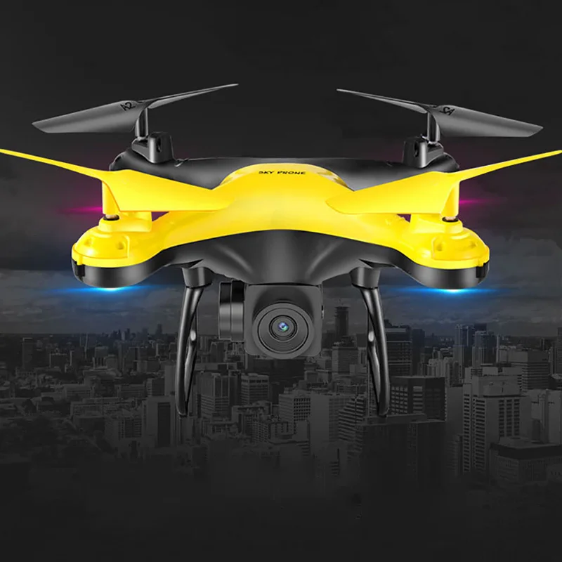 Радиоуправляемый квадрокоптер Wi-Fi Fpv Дрон с Hd поворотный Камера объектив 23 минут долгое время режим удержания высоты Квадрокоптер, 480P белый